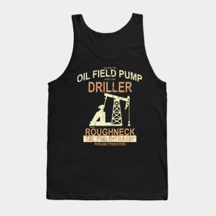 Roughneck Oil Field Pump Driller Tank Top